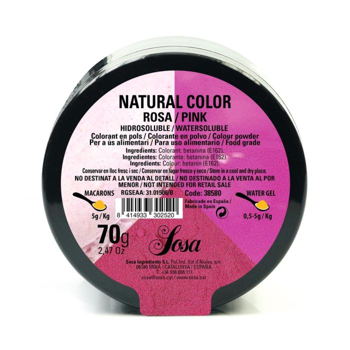 Colorant alimentaire poudre professionnel. Couleur rose brillant. -  Cdiscount Au quotidien