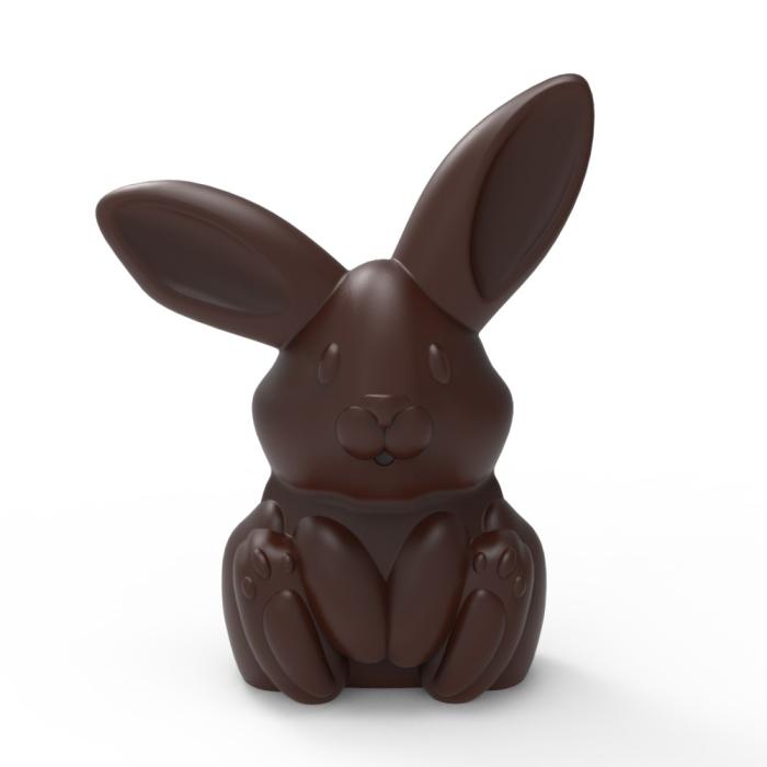 moule lapin paques par valrhona