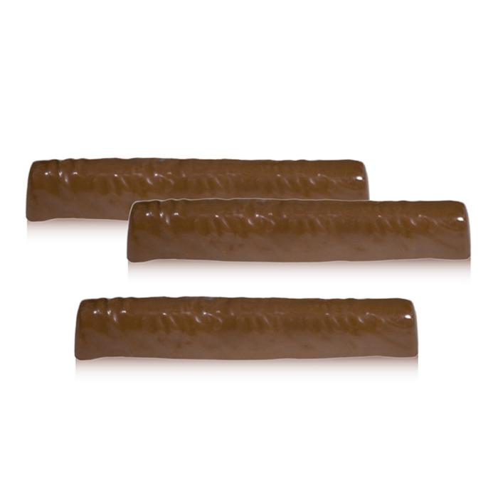 branches au lait fourrees gianduja 11 g par villars