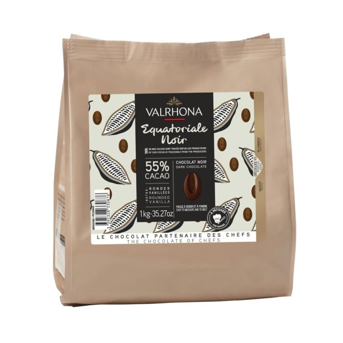 equatoriale noire 55 par valrhona