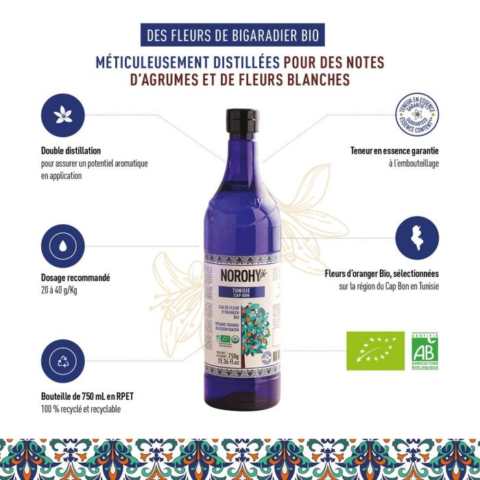 eau fleur oranger bio tunisie par norohy