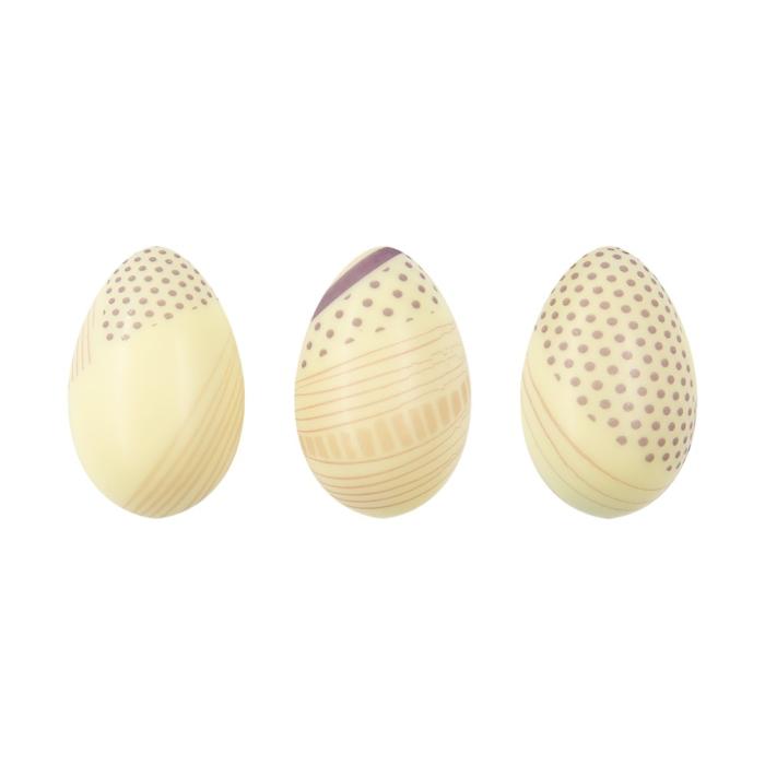 œufs tracés pâques 3 modèles par chocolatree