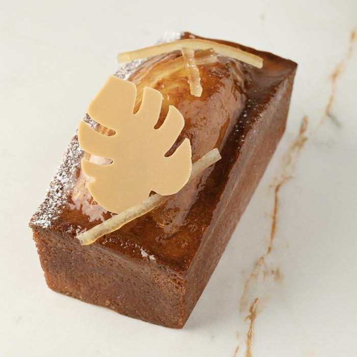 decor feuille exotique pur dulcey par chocolatree