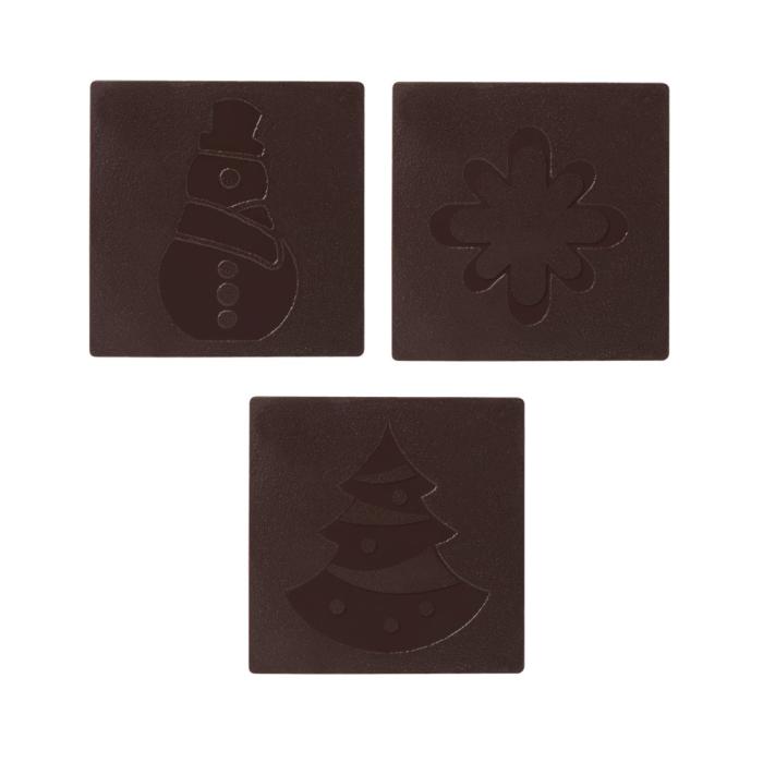 embout texture noir 6 modèles par chocolatree