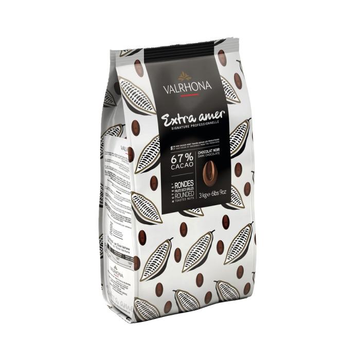 Chocolat noir Guanaja 70% - fèves 3 kg