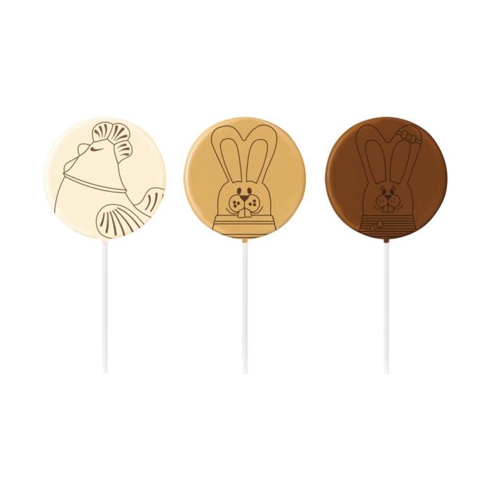 moule sucette paques 3 modeles par chocolatree