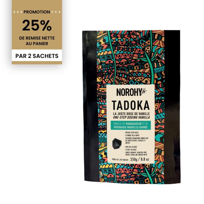 promotion tadoka vanille 500 g par norohy