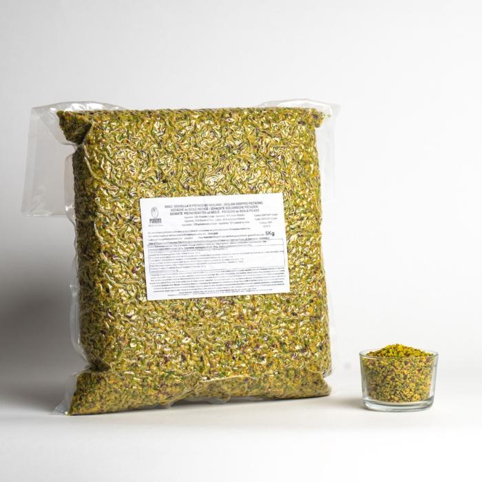 pistaches hachees grains par pariani