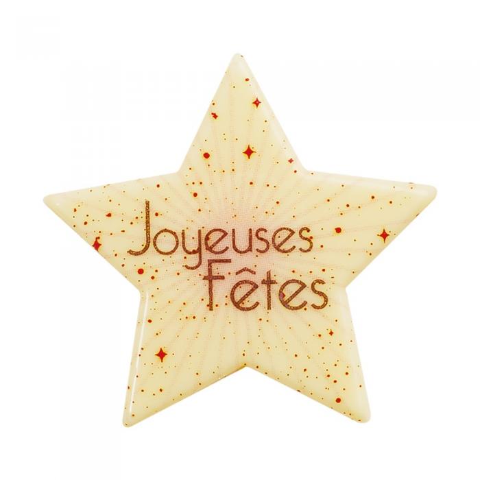 Etoile joyeuses fêtes