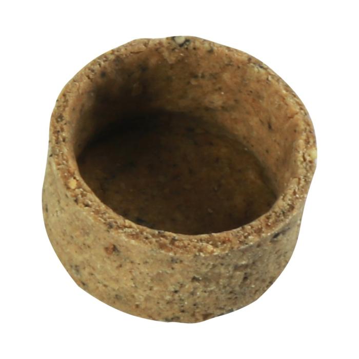 minis fonds tarte ronds sarrasin par la rose noire