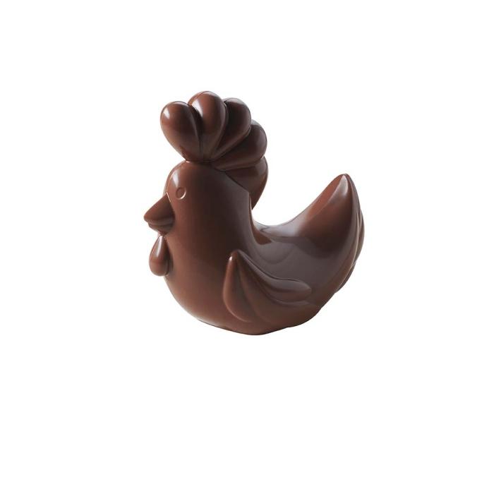 moule poule rock 14cm par valrhona