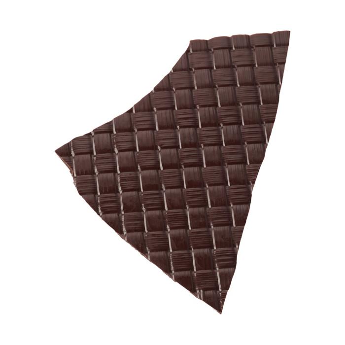 feuille relief bonbon tissage par chocolatree