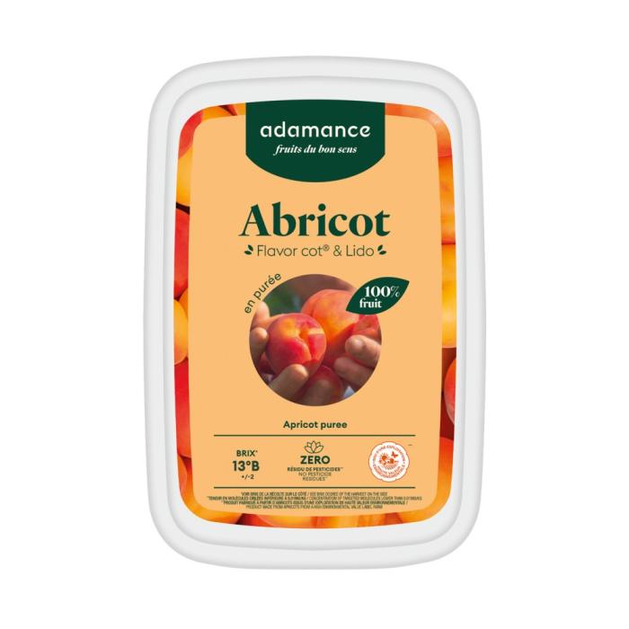 abricot flavor cot lido puree 1 kg par adamance