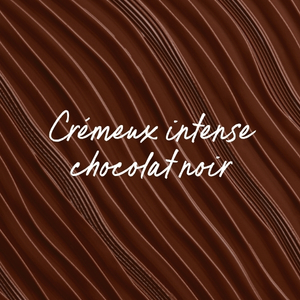 Crémeux intense chocolat noir