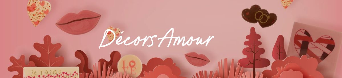 decors chocolat pour la saint valentin pour les professionnels Décors Saint valentin