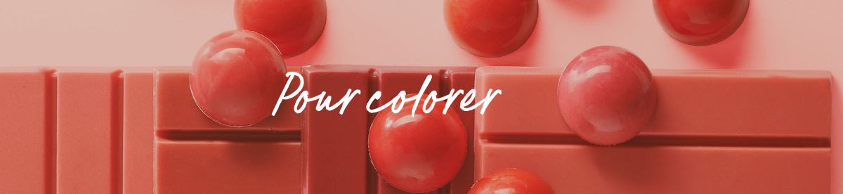 La couleur pour la Saint Valentin colorants ingredients pour les professionnels