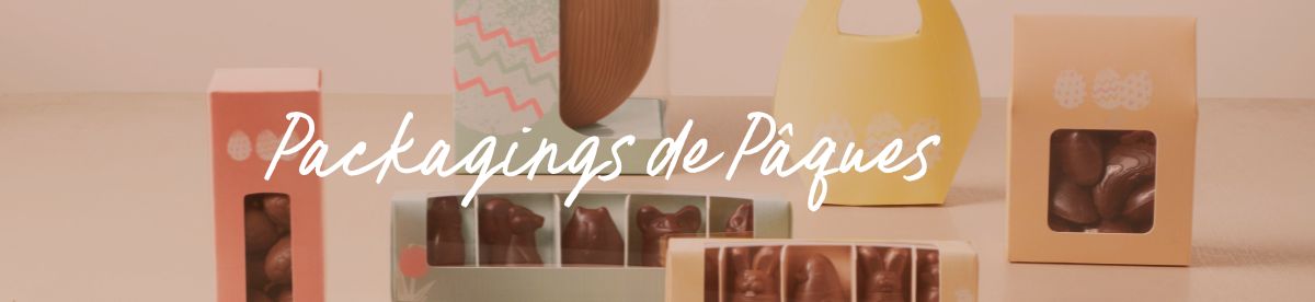 Bannières les packagings pour moulages et confiseries