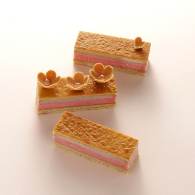 Gâteau glacé noisette orange