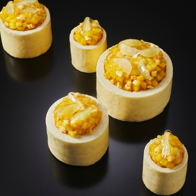 Charlotte cake opalys mangue recette Sosa