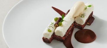 dessert à l'assiette coco kalingo