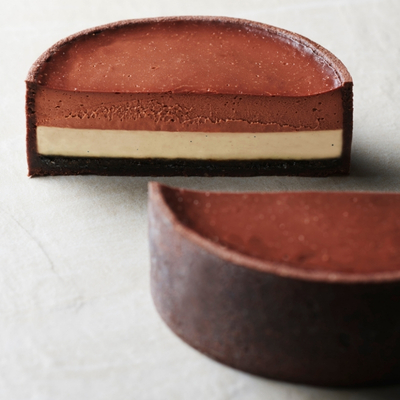 Flan Guanaja pralin&eacute; s&eacute;same