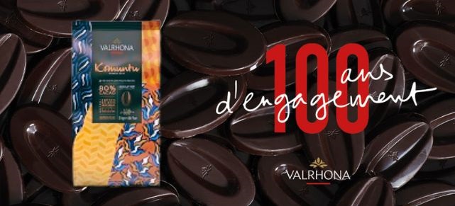 komuntu chocolat noir 80% des 100 ans valrhona